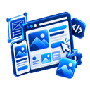Ilustración de aplicaciones web
